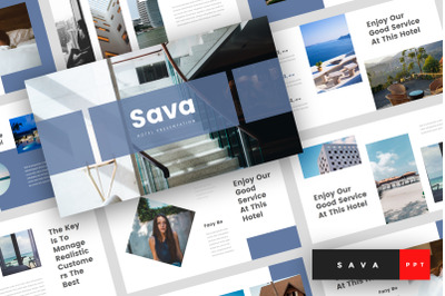 Sava - Hotel PowerPoint Template