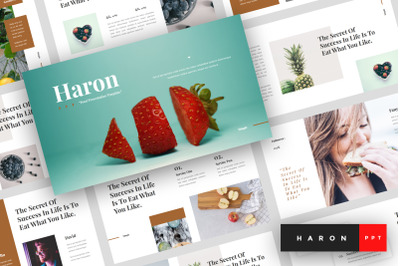 Haron - Food PowerPoint Template