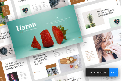 Haron - Food Keynote Template