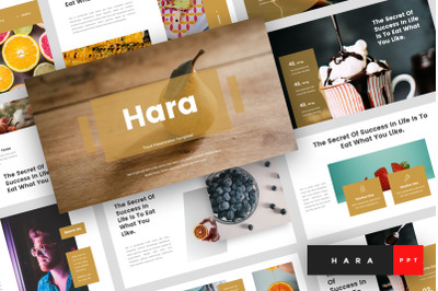 Hara - Food PowerPoint Template