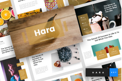 Hara - Food Keynote Template