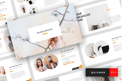 Quivner - Creative PowerPoint Template