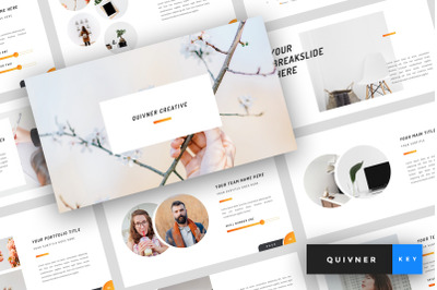 Quivner - Creative Keynote Template