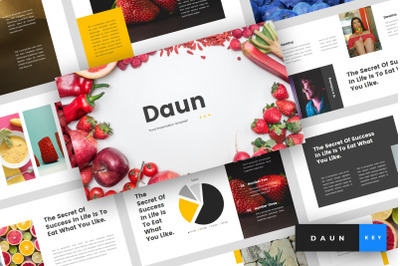 Daun - Food Keynote Template