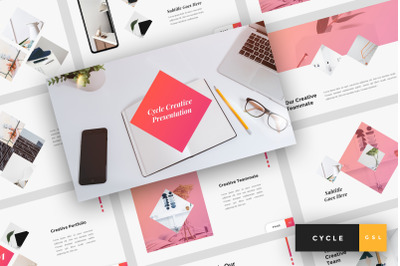 Cycle - Creative Google Slides Template