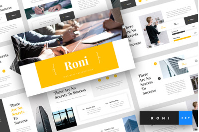 Roni - Business Keynote Template