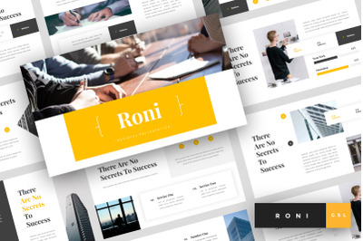 Roni - Business Google Slides Template