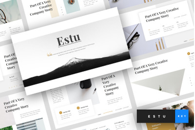 Estu - Clean Keynote Template