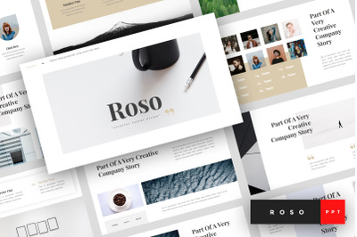 Roso - Creative PowerPoint Template