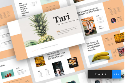 Tari - Food Keynote Template