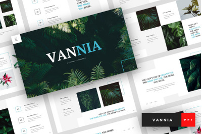 Vannia - Plant PowerPoint Template