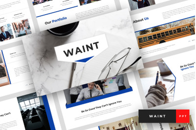 Waint - School PowerPoint Template