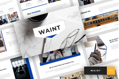 Waint - School Google Slides Template