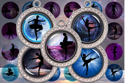 Ballerina Printable,Ballerina Digital Collage Sheet,Ballet Images,Gala