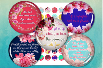 Quotes Digital Collage Sheet,Motivational Quotes