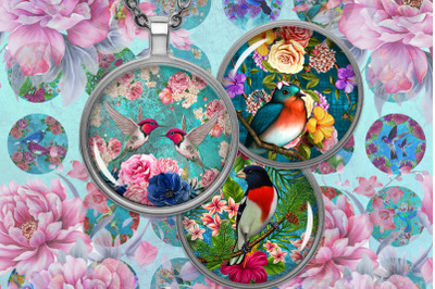 Birds Digital Collage Sheet&2C;Vintage Images