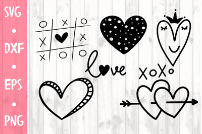 HEART COLLECTION SVG CUT FILE