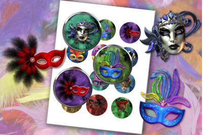 Venice Carnival, Venice Masks, Printable Images