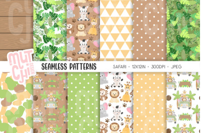 Safari Seamless Patterns