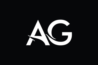 AG Monogram logo design