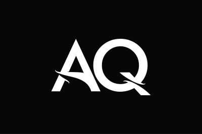 AQ Monogram logo design