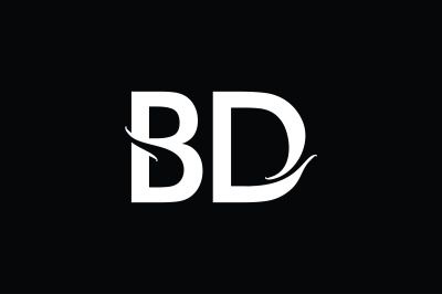 BD Monogram Logo Design