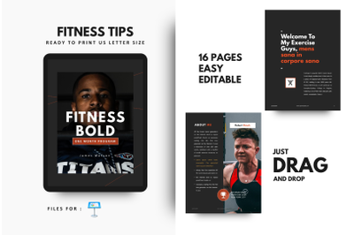 Fitness Motivation Template Keynote