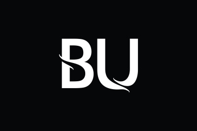 BU Monogram Logo Design