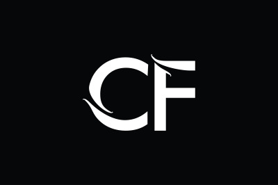 CF Monogram Logo Design