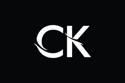 CK Monogram Logo Design