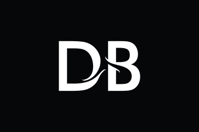 DB Monogram Logo design