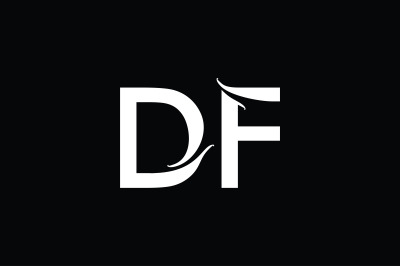 DF Monogram Logo design