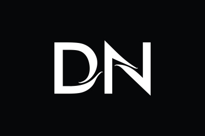 DN Monogram Logo design