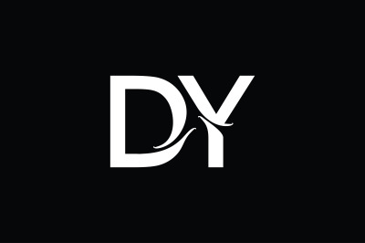 DY Monogram Logo design