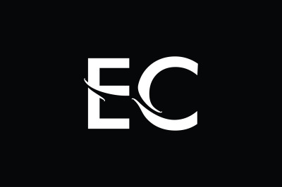 EC Monogram Logo Design