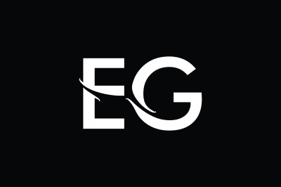 EG Monogram Logo Design