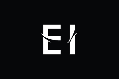 EI Monogram Logo Design