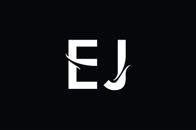 EJ Monogram Logo Design