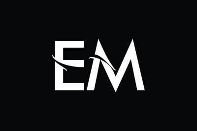 EM Monogram Logo Design