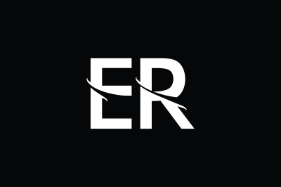 ER Monogram Logo Design