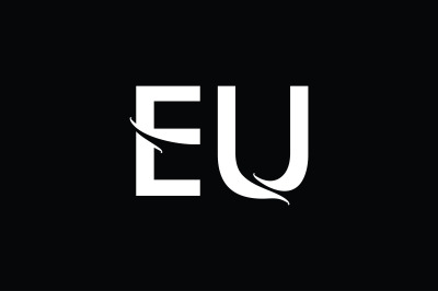 EU Monogram Logo Design