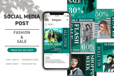 Social Media Post - Flash Sale Collection Template
