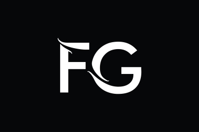 FG Monogram Logo Design