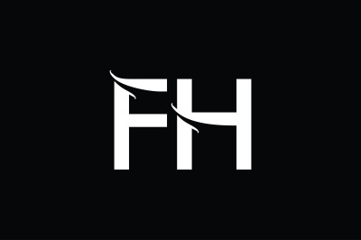 FH Monogram Logo Design