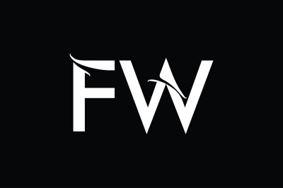 FW Monogram Logo Design