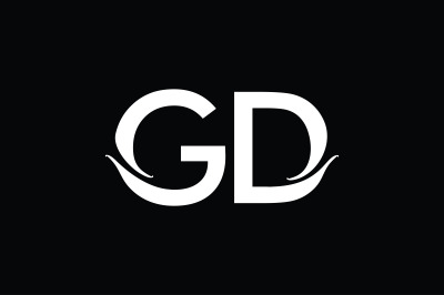 GD Monogram Logo Design