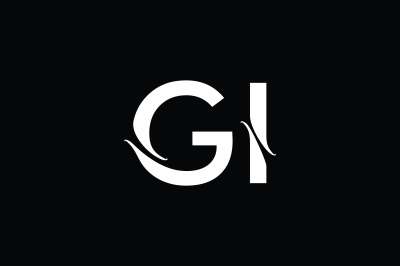 GI Monogram Logo Design