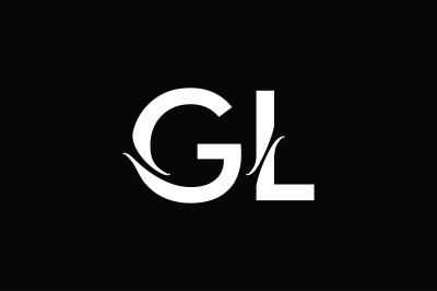 GL Monogram Logo Design