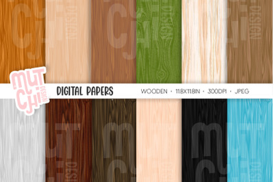 Wooden Digital Papers