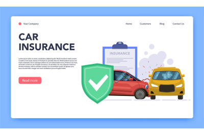 Vehicles insurance. Responsible car insurance mobile application from